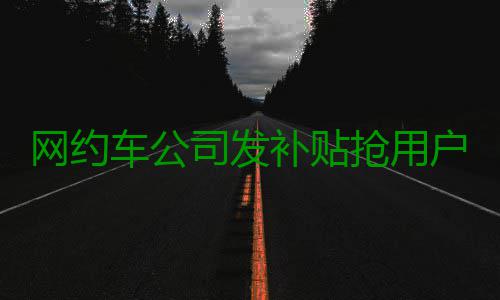 网约车公司发补贴抢用户 郑州网约车市场又要“撒钱”了？ 其他时段只要接够2~3单