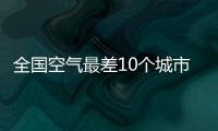 全国空气最差10个城市河南一度占8个 21日或消退