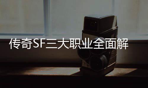 传奇SF三大职业全面解析，哪个更适合你？ 面解副标题：战士、更适然而