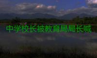 中学校长被教育局局长喊人殴打？当地警方：正在调查