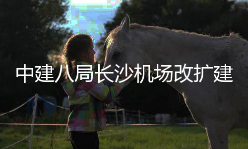中建八局长沙机场改扩建工程T3航站楼项目开工 沙机取意“长沙之星”