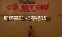 斯塔基21+5蒂格15+2 乔治因伤缺阵步行者胜雄鹿