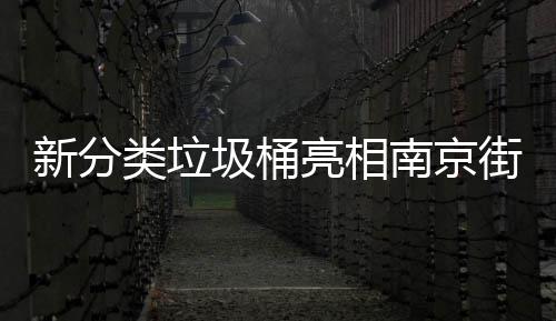 新分类垃圾桶亮相南京街头，分得很细别投错！ 圾桶街