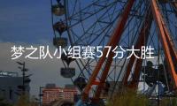 梦之队小组赛57分大胜 锡伯杜鞭策队员再接再厉