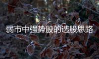 弱市中强势股的选股思路