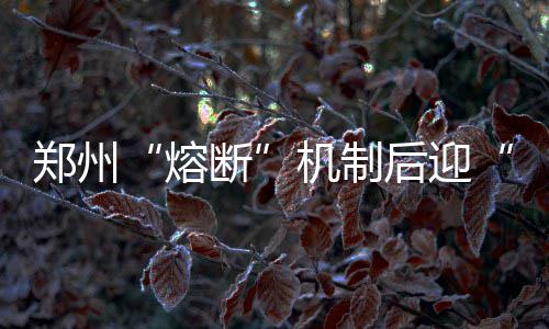 提醒！五一小长假全省高速免费 这几条施工路段需要特别注意 熔断”如这位业内人士所说