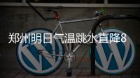 郑州明日气温跳水直降8℃！河南雨雪随后就到