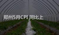 郑州5月CPI 同比上涨1%低于全省0.2个百分点
