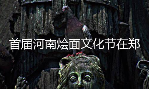 郑州文化河南烩面节在举行首届