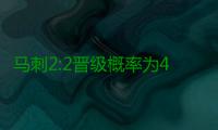马刺2:2晋级概率为49.3% 战况激烈或拼到抢七战