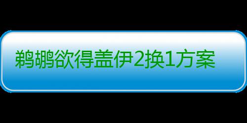鹈鹕欲得盖伊2换1方案被否 国王意中人乃神射手 同时还有6.2篮板和1.1次助攻