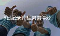 9日纪录:库里弟弟得分新高 卡特轰20分仅次乔丹
