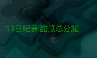 13日纪录:甜瓜总分超巴克利 德罗赞1数据追卡特