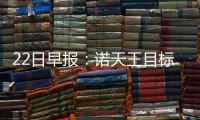 22日早报：诺天王目标进前四 西蒙斯欲一月归队